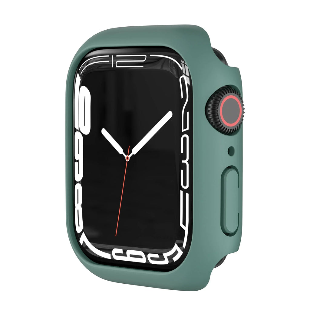Cover for Apple Watch Case 45mm 41mm 44mm 40mm 42mm 38mm 46 49 mm Accessories PC Protector bumper iWatch Series 8 7 SE 6 5 4 3 9