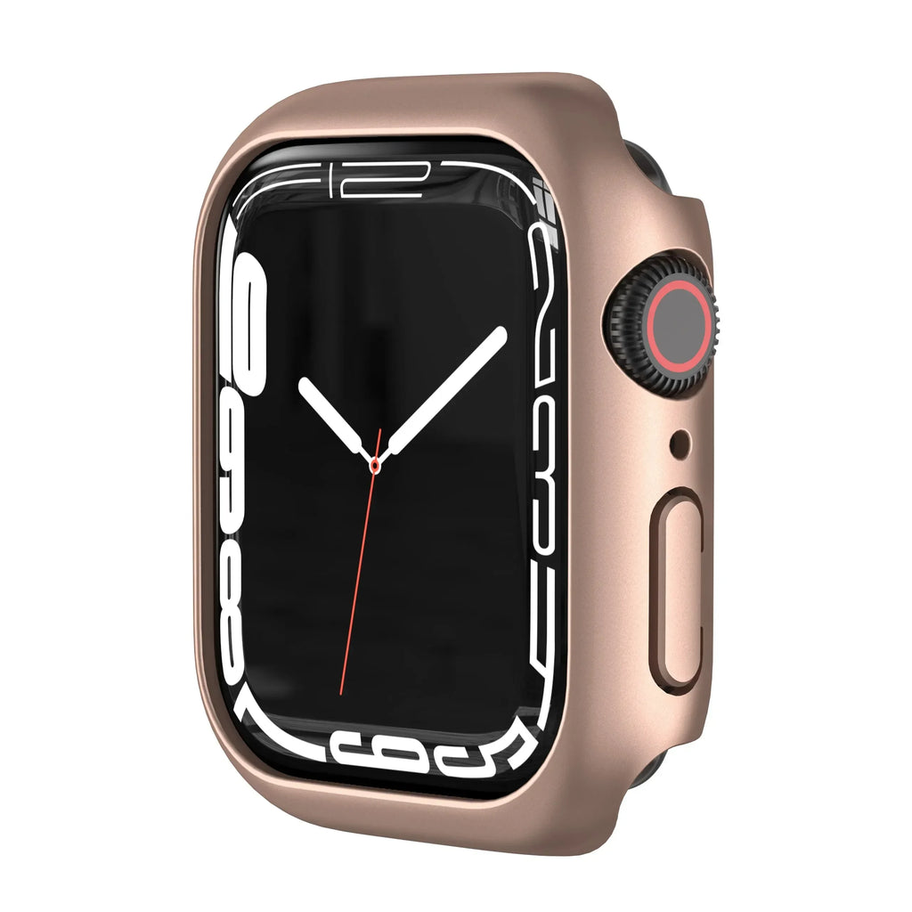 Cover for Apple Watch Case 45mm 41mm 44mm 40mm 42mm 38mm 46 49 mm Accessories PC Protector bumper iWatch Series 8 7 SE 6 5 4 3 9