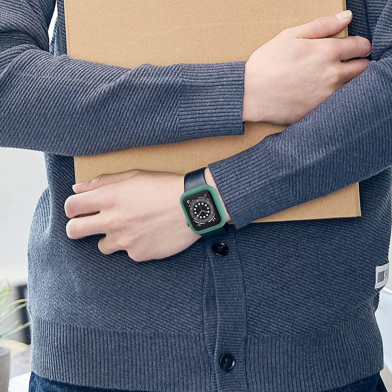 Cover for Apple Watch Case 45mm 41mm 44mm 40mm 42mm 38mm 46 49 mm Accessories PC Protector bumper iWatch Series 8 7 SE 6 5 4 3 9