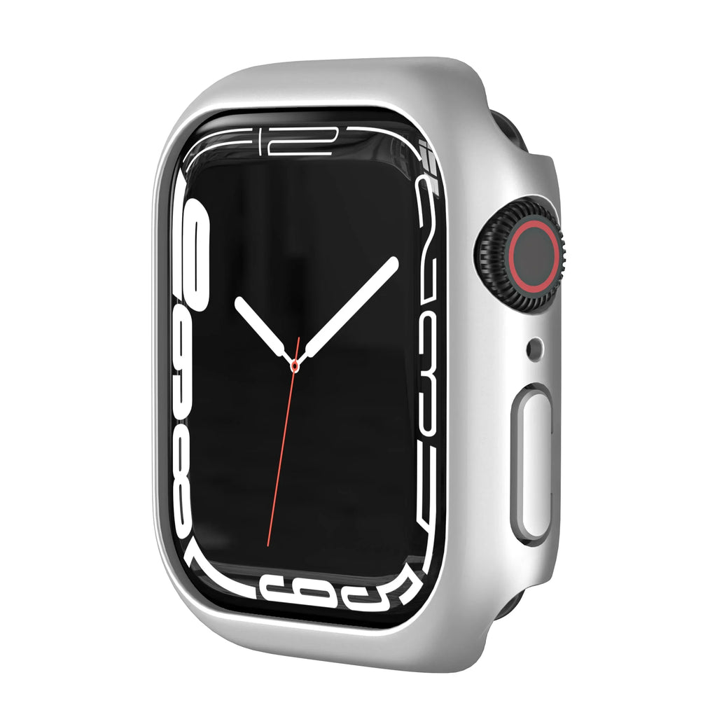 Cover for Apple Watch Case 45mm 41mm 44mm 40mm 42mm 38mm 46 49 mm Accessories PC Protector bumper iWatch Series 8 7 SE 6 5 4 3 9
